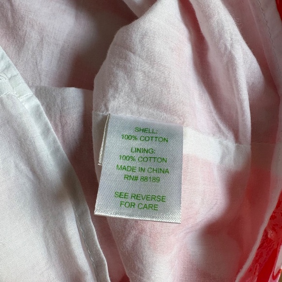 Lilly Pulitzer strapless dress size 2 - Picture 7 of 8